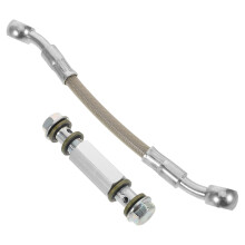 4Pcs Metal Brake Oil Hose Extender Universal Motorcycle Brake System