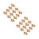 100Pcs Premium Corrugated Paper Coffee Cup Carrier Tray 2-Cup Holder 5