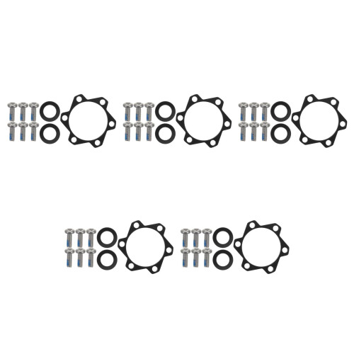 5Sets Durable Bike Disc Brake Mounting Adapter with Rotor Spacer 1