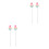 4Pcs Cake Test Pin Stainless Steel Baking Tool for Cakes Bread 4