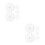 10Pcs White Pe Pickle Fermentation Weights Mesh Plates for Home Use 5