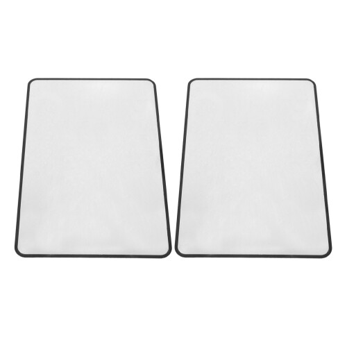 4Pcs Ultra-Thin PVC Magnifier Bookmarks Full Page Reading Aid Black 1