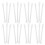 50Pcs White Wick Centering Tools for DIY Candle Making Accessories 1