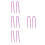 8Pcs Multifunctional Purple Car Fuse Extraction Tool with PVC Grip 5