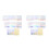 2Sets Assorted Color Piano Keyboard Stickers Practical Beginner Decals 10