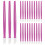 100Pcs Durable Blue Nail Care Stick Rubber Tip Manicure Cuticle Tool 1