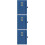 3Pcs Dark Blue Monthly Planner 2025 Portable Academic Planner Notebook 8