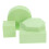 5Sets Multifunctional Green Foam Photography Props Small Backdrops Set 3