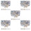 5Pcs Small Silver Snowflake Glitter Sequins for Christmas Craft Uses 3