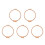 5Sets Wooden Cross Stitch Hoop Frame Adjustable DIY Sewing Craft Tool 5
