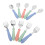 10Pcs Childrens Safe Flatware Stainless Steel Spoons Forks 1
