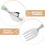 10Pcs Childrens Safe Flatware Stainless Steel Spoons Forks 6
