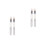 4Pcs Travel- -Type Makeup Pen Transparent Blush Dispenser 3