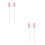 4Pcs Cake Test Pin Stainless Steel Baking Tool for Cakes Bread 3