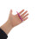100Pcs Durable Blue Nail Care Stick Rubber Tip Manicure Cuticle Tool 4