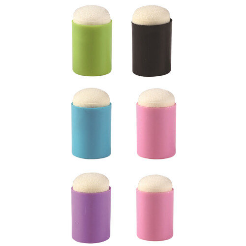 12Pcs Multi-Function Finger Dauber Sponge Painting Supply for Crafts 2
