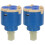 2Pcs Durable Blue Ceramic Faucet Cartridge Replacement for Sink Taps 1