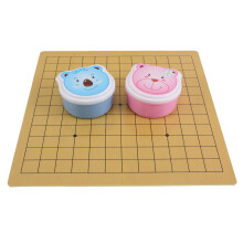 3Pcs Multi-Color Cartoon Go Game for Kids Portable Strategy Set
