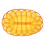 5Pcs Khaki Woven Fast Food and Fruit Storage Basket Practical 3
