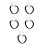 5Pcs Transparent Violin Bow Posture Corrector Plastic Bow Straightener 9