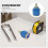 2Pcs Durable Blue Ceramic Faucet Cartridge Replacement for Sink Taps 8