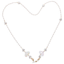 5Pcs Acrylic Pearl Glasses Chain for Women Heart Shape Multifunctional