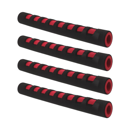 20Pcs Durable Eva Foam Stroller Handle Sleeve Red Antifatigue Grip 1