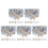 5Pcs Small Silver Snowflake Glitter Sequins for Christmas Craft Uses 7
