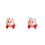 2Pcs Clockwork Toys Plastic Pig Cartoon for Kids Playing Development 7