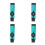 4Sets Green Metal Kazoo for Party Performance Beginner Friendly Gift 6