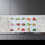 3Pcs Easy Apply Waterproof Kitchen Stickers Fruit Wall Decor 5