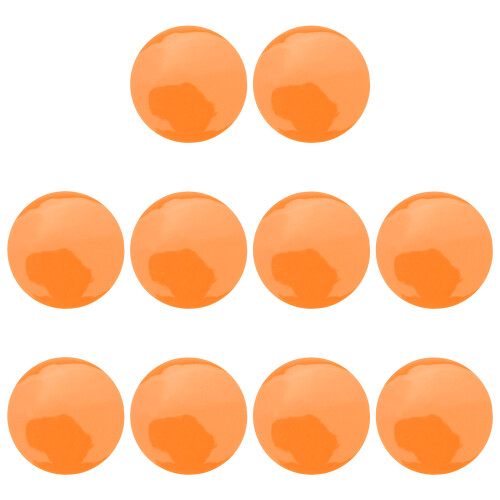 50Pcs Orange Pet Light Gels Sheets Self-Adhesive Warm Color Correction 2