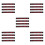 20Pcs Durable Eva Foam Stroller Handle Sleeve Red Antifatigue Grip 10
