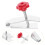 8Pcs Tile Height Adjuster Wall Tile Leveling Tool for Ceramic 10