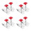 8Pcs Tile Height Adjuster Wall Tile Leveling Tool for Ceramic 9