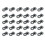 1000Pcs Black Round Clothes Buttons Premium Plastic Sewing Buttons 1
