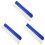 3Pcs Blue ABS Car Drying Squeegee for Windshield and Window Cleaning 3