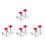 8Pcs Tile Height Adjuster Wall Tile Leveling Tool for Ceramic 6