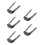 5Pcs Multi Color Chin Strap Adjustable Fit for Safety Hard Hats 5