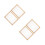 4Pcs Wood Herb Drying Rack Stackable Mesh Net for Home Use Light Brown 8