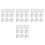 120Pcs White Plastic Childproof Outlet Caps for Home Electrical Safety 7