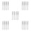 20Pcs Empty Transparent Grout Stain Applicator Pens for Tile Refresh 5