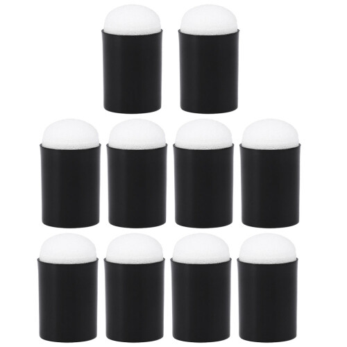 40Pcs Kids Black Sponge Dauber Tools for Finger Painting Projects 1