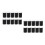 40Pcs Kids Black Sponge Dauber Tools for Finger Painting Projects 5