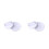2Pcs White Food Safe Microwave Maker Mold for Hamburger Cooking 4