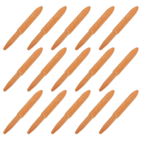 250Pcs Easy Replace Nylon Paint Pen Tips Orange Soft for Art Markers