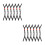 12Pcs Ergonomic Black Hard Hat Chin Straps Uv-Resistant Work 6