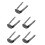 5Pcs Multi Color Chin Strap Adjustable Fit for Safety Hard Hats 8