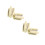4Pcs Precision Slot Gold Eyebrow & Lip Pencil Sharpener Plastic Tool 5
