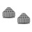 2Pièces Rangement Pour Forets En ABS Gris Avec Rotation Stable 9